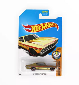 HOT WHEELS GOLD '69 CHEVELLE SS 396 SUPER TREASURE HUNT