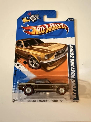 HOT WHEELS '67 FORD MUSTANG COUPE SUPER TREASURE HUNT