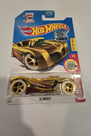 HOT WHEELS GOLD 16 ANGELS SUPER TREASURE HUNT IN PROTECTO