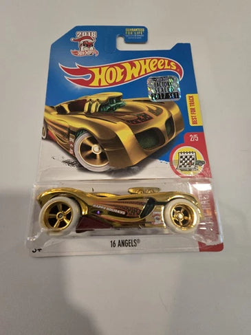 HOT WHEELS GOLD 16 ANGELS SUPER TREASURE HUNT IN PROTECTO