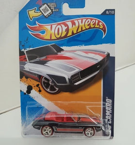 HOT WHEELS GREY '69 CAMARO SUPER TREASURE HUNT