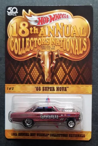 HOT WHEELS 18TH ANNUAL COLLECTOR NATIONALS '6 SUPER NOVA NO ROLL CAGE