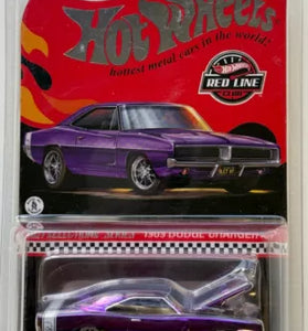 HOT WHEELS RLC PURPLE 1969 DODGE CHARGER