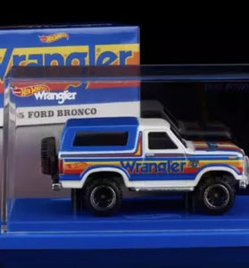 HOT WHEELS RLC BLUE '85 FORD BRONCO