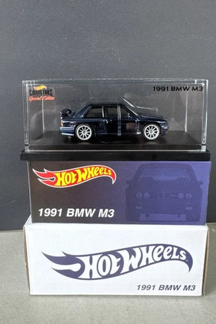 HOT WHEELS RLC BLUE 1991 BMW M3