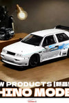 RHINO MODEL 1:64 WHITE VOLKSWAGEN GOLF MK3