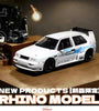 RHINO MODEL 1:64 WHITE VOLKSWAGEN GOLF MK3