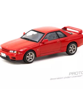 Tarmac 1:64 J-Col Nissan Skyline GT-R ( BNR32)  RED