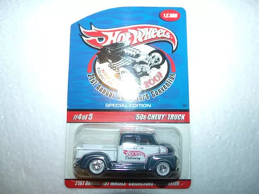 HOT WHEELS 21ST ANNUAL COLLECTORS CONVENTION 50'S CHEVY TRUCK 1/3000