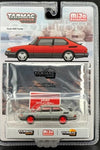 TARMAC RED SAAB 900 TURBO RAW CHASE w/TARMAC CARDS