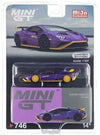 MINI GT PURPLE LAMBORGHINI HURACAN STO #746 CHASE