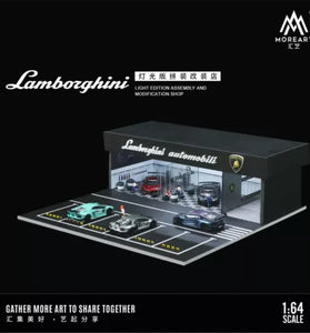 MORE ART LAMBORGHINI MODIFICATION SHOP DIORAMA