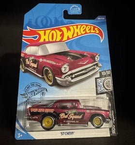 HOT WHEELS SUPER TREASURE HUNT PINK '57 CHEVY BEL AIR