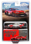 MINI GT CHASE #843 NISSAN LB-ER34 SUPER SILHOUETTE SKYLINE RED/BLACK