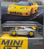 MINI GT RAW CHASE #866 BUGATTI EB110 SUPER SPORT GIALLO BUGATTI