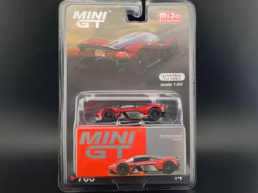 MINI GT #766 ASTON MARTIN VALKYRIE HYPER RED