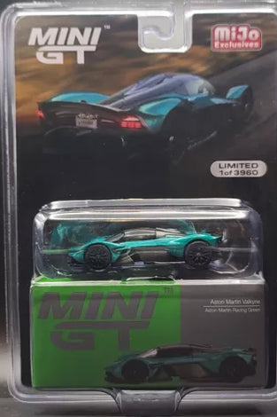 MINI GT #600 ASTON MARTIN VALKYRIE RACING GREEN