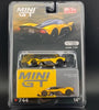 MINI GT #744 ASTON MARTIN VALKYRIE SUNBURST YELLOW