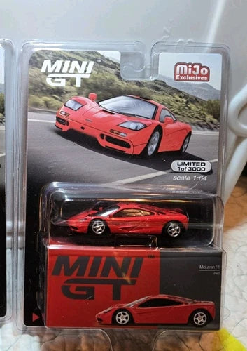Mini GT 1:64 #654 McLaren F1 Red