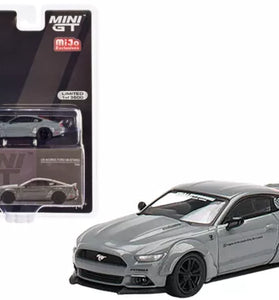 MINI GT #470 GRAY LB WORKS FORD MUSTANG