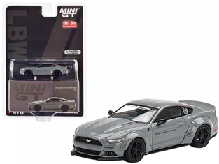 MINI GT #470 GRAY LB WORKS FORD MUSTANG