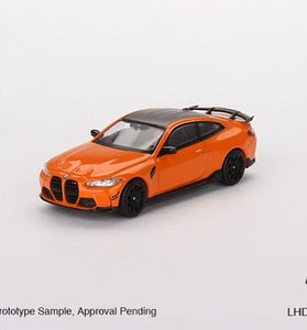 Mini GT 1:64 BMW M4 M-Performance (G82) – Fire Orange – Mijo Exclusives
