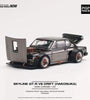 Pop Race 1:64 Nissan Skyline GT-R V8 Drift Hakosuka Dark Chrome PR640097