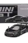 MCLAREN 720S LB-WORKS BLACK 1/64 DIECAST MODEL CAR BY MINI GT MGT00777