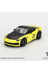 MINI GT LBWK LIBERTY WALK NISSAN Z LB-NATION WORKS 1/64 IKAZUCHI YELLOW MGT00826