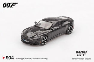 ASTON MARTIN DBS RHD JAMES BOND "NO TIME TO DIE" 1/64 MODEL BY MINI GT MGT00904