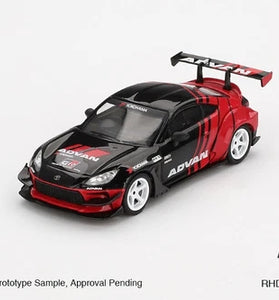 Mini GT Toyota GR86 HKS TYPE R ADVAN – 2022 Tokyo Auto Salon #956