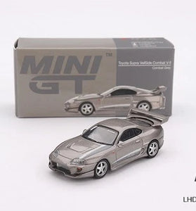 Mini GT Toyota Supra VeilSide Combat V-11 Combat Grey RHD MGT00978-R