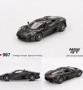 MINI GT 1/64 JAGUAR C-X75 TEST CAR (LHD) MGT00997-L