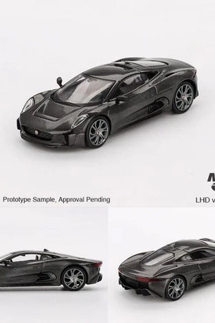 MINI GT 1/64 JAGUAR C-X75 TEST CAR (LHD) MGT00997-L