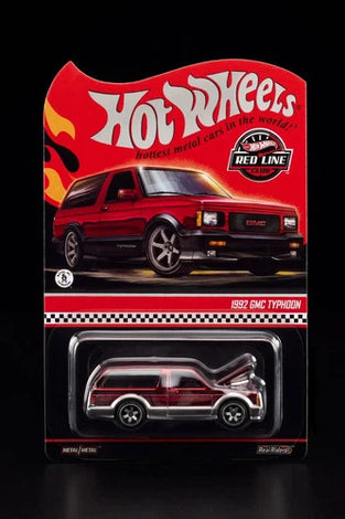 2025 Hot Wheels Collectors RLC 1992 GMC Typhoon Red