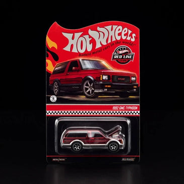 2025 Hot Wheels Collectors RLC 1992 GMC Typhoon Red