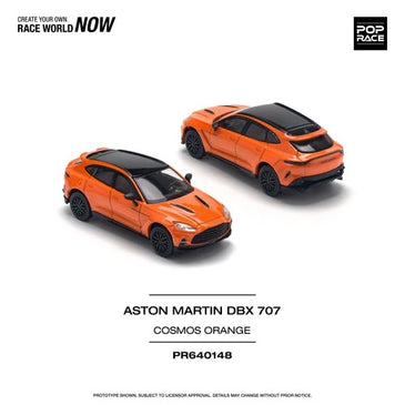 POP RACE ASTON MARTIN DBX 707 PR640148/ORANGE