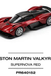 Pop Race Aston Martin Valkyrie - Supernova Red 1:64 Scale Diecast Car PR640152