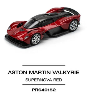 Pop Race Aston Martin Valkyrie - Supernova Red 1:64 Scale Diecast Car PR640152