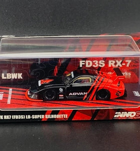 INNO 64 LBWK MAZDA RX-7 (FD3S) LB-SUPERSILHOUETTE ADVAN LIVERY