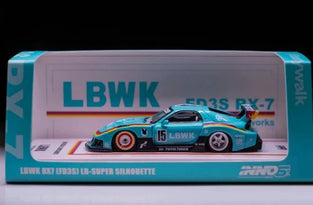 INNO64 1/64 LBWK RX7 (FD3S) LB-SUPER SILHOUETTE 2024 Beijing Exclusive