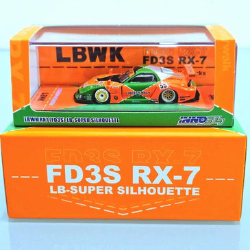 Inno64 1:64 LBWK Mazda RX7 FD3S LB-Super Silhouette 2024 Malaysia Diecast Expo
