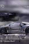 INNO 64 LBWK FERRARI F40 BLACK CHROME