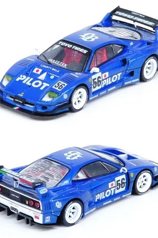 INNO 64 LBWK FERRARI BLUE PILOT TOKYO AUTO SALON 2024