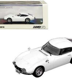 INNO 64 WHITE TOYOTA 2000GT (MF10)