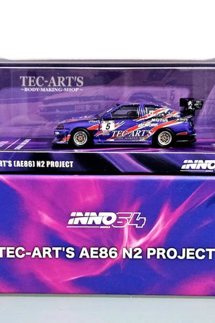 INNO 64 TECH ART'S AE86 N2 PROJECT