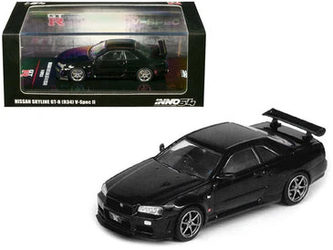 INNO 64 NISSAN GT-R (R34) V-SPEC II BLACK