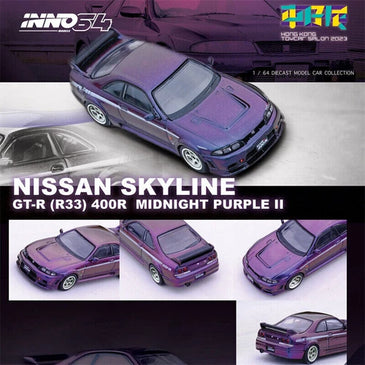 INNO 64 PURPLE HONG KONG TOYCAR SALON 2023 SPECIAL EDITION (R33)