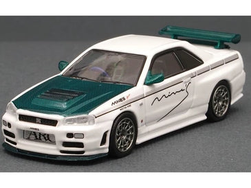 INNO64 RED NISSAN SKYLINE GT-R (R33) NISMO 400R