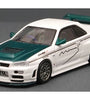 INNO64 RED NISSAN SKYLINE GT-R (R33) NISMO 400R